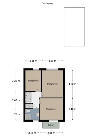 Floorplan - Kolmondstraat 112, 6291 HP Vaals